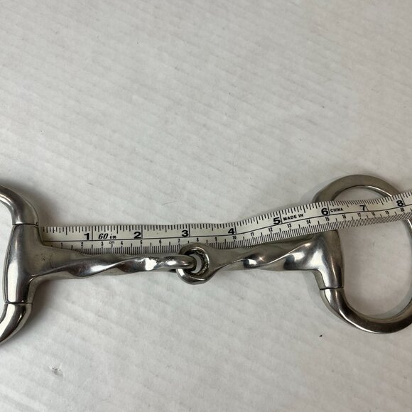 Horse Steel Snaffle Bit - Picture 4 of 4